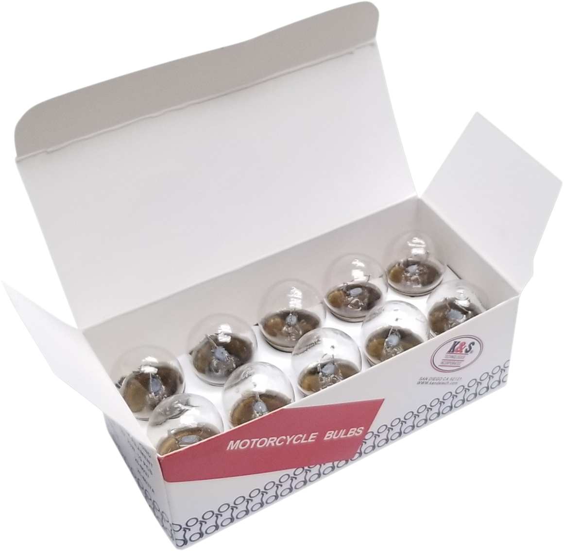 K&S TECHNOLOGIES 10 Pack Replacement Bulbs for Marker Lights