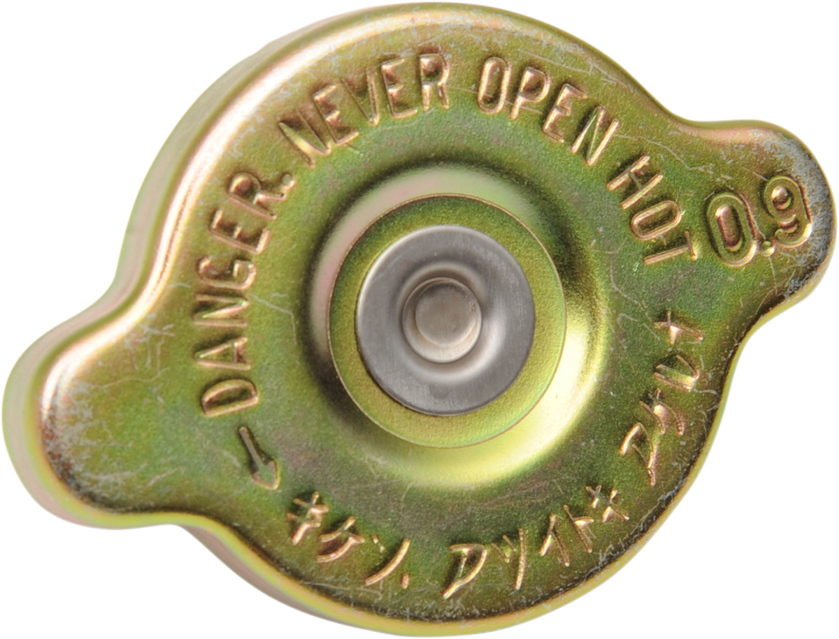 K&S TECHNOLOGIES Low-Pressure Radiator Cap - Gold / 13 PSI 1903-0016