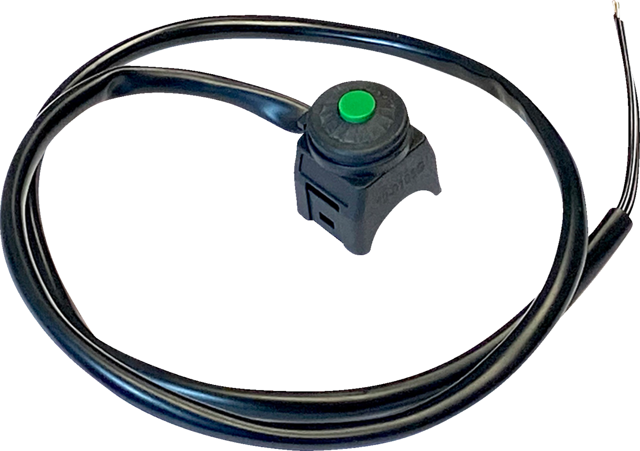 K&S TECHNOLOGIES Momentary Switch - Green Button / Universal 2106-0604