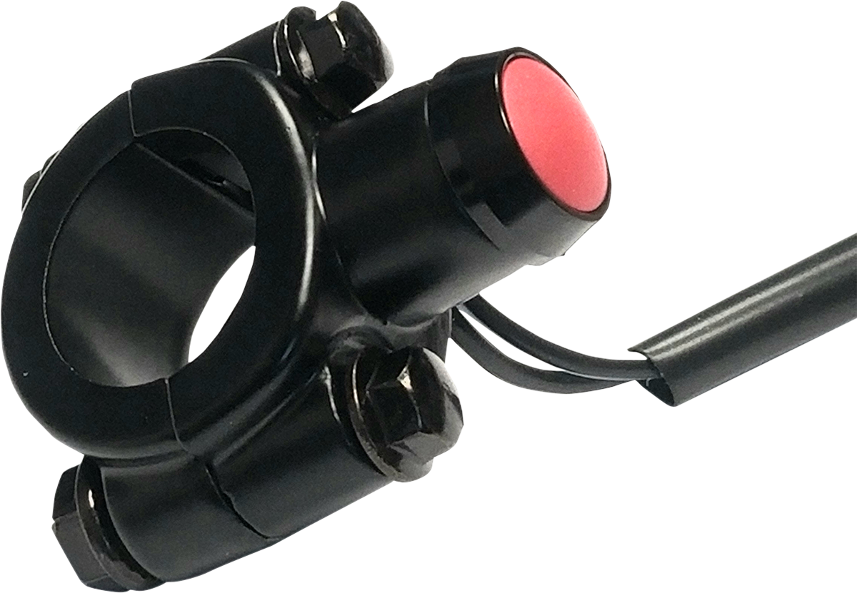 K&S TECHNOLOGIES Momentary Switch - Red Button / Universal 2106-0553