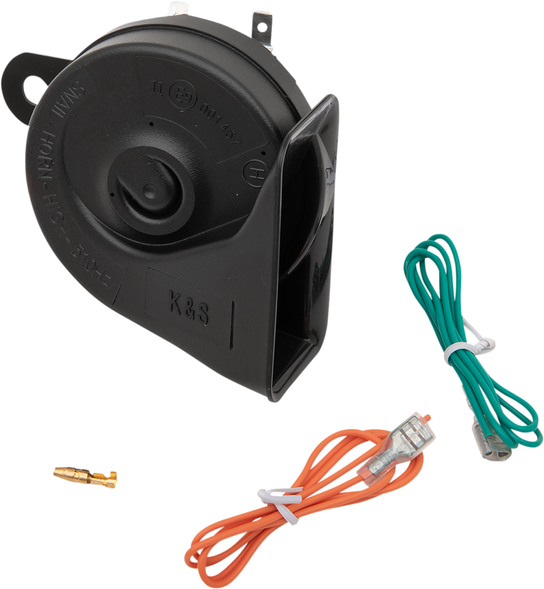 K&S TECHNOLOGIES Snail-Type Universal Horn - Universal Snail Type Horn 2107-0307