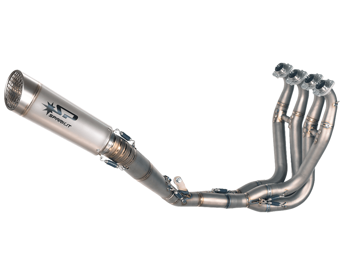 Spark Kawasaki Ninja ZX-6R "Grid-O" Titanium Full Exhaust System (WSBK Evolution) (2009-2026)
