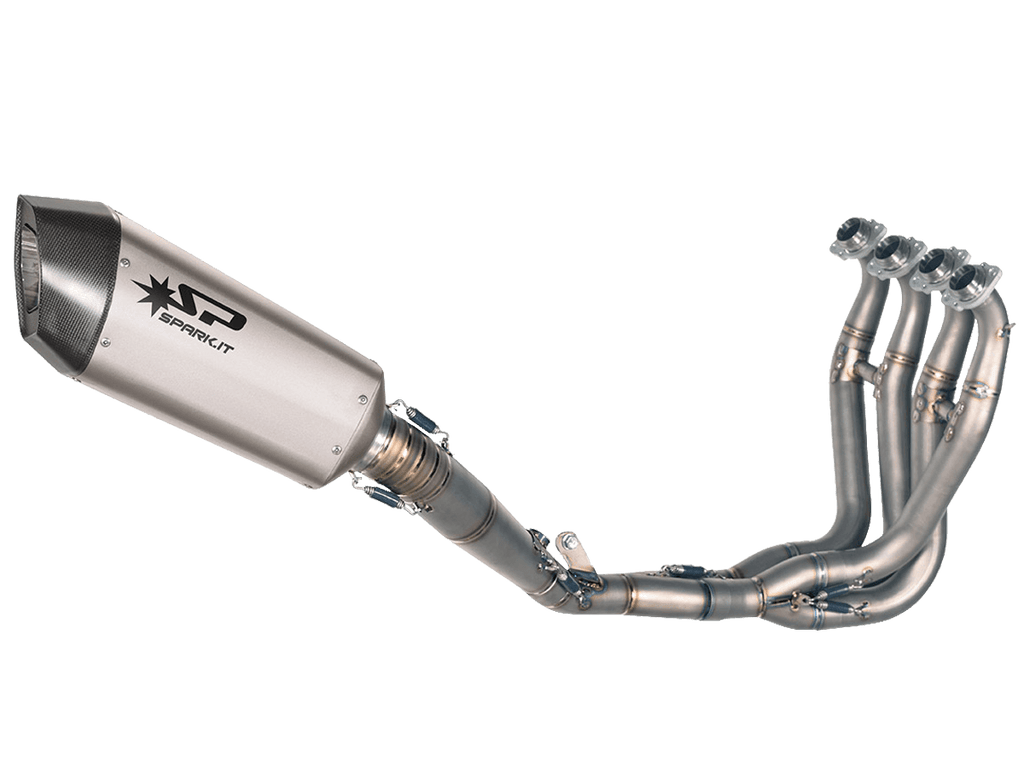 Spark Kawasaki Ninja ZX-6R "Streetfighter" Titanium Full Exhaust System (WSBK Evolution) (2009-2026)