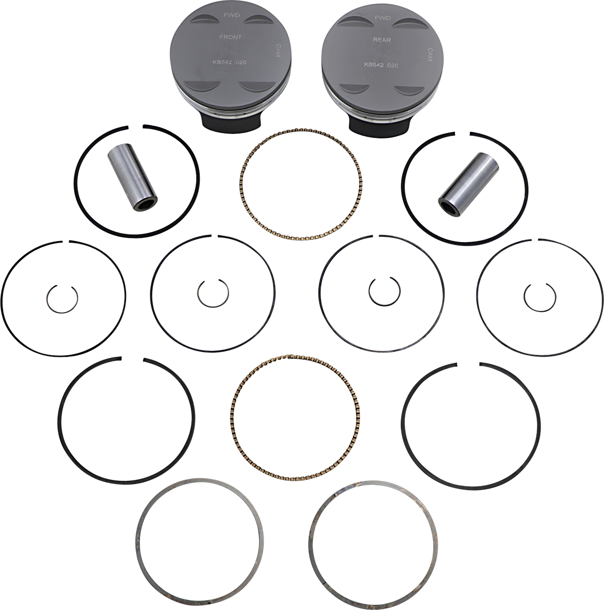 KB PERFORMANCE Super-Duty Piston Kit