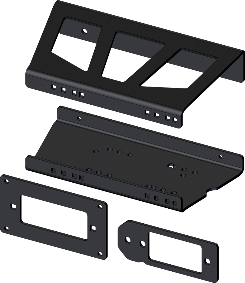 KFI 2011-2014 Bobcat 3200/ 3400 Series UTV Winch Mount - 100850