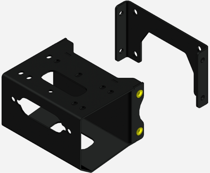 KFI 24+ Polaris Xpedition ADV/5/ XP/5 Winch Mount - 102150
