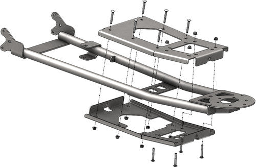 KFI ATV Plow Push Tube HD Kit - 105955