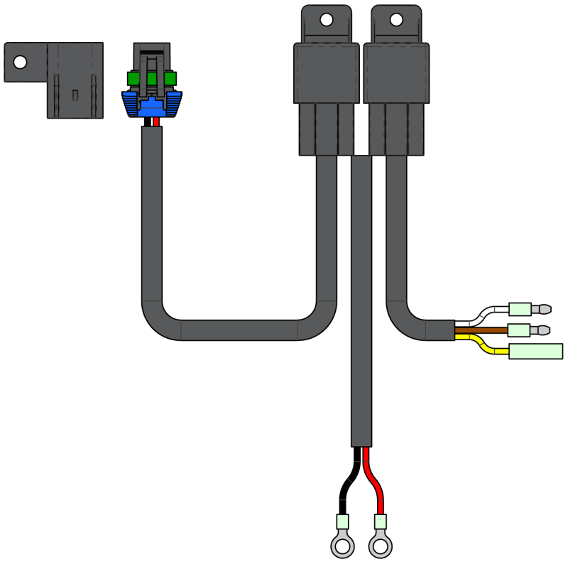 KFI Actuator Relay Harness Replacement - ACT-HAR