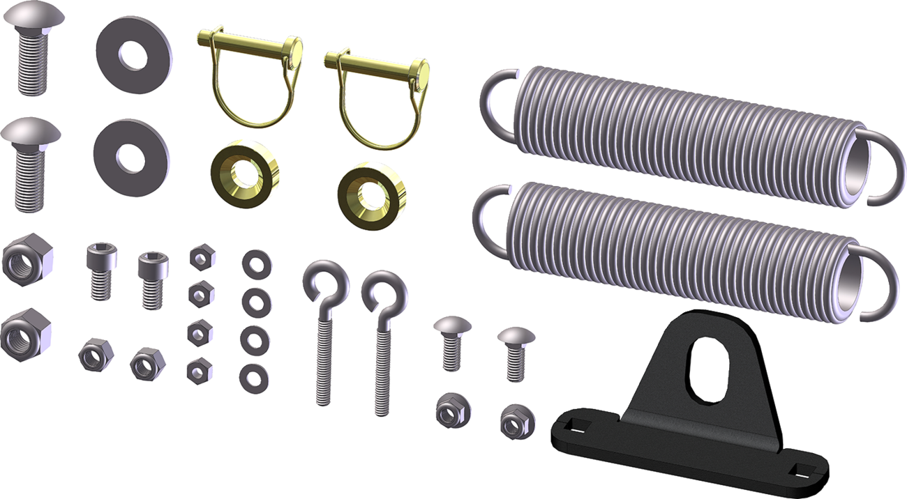 KFI PRODUCTS ATV Tube Parts Kit - ATV Push Tube Parts Kit 4501-1229