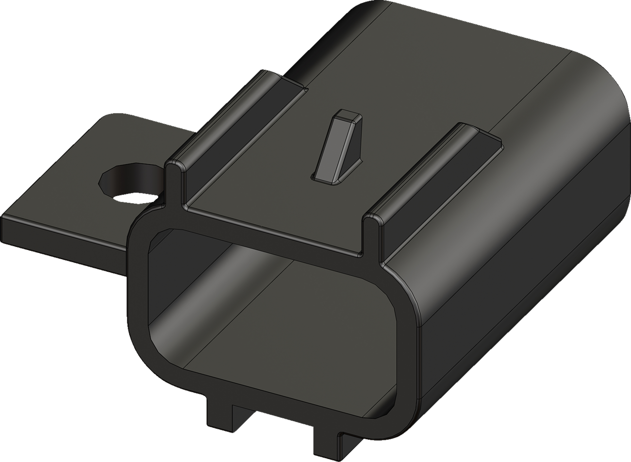 KFI PRODUCTS Actuator Wire Harness Cap - Actuator Wire Harness Plug Cover / Replacement / Black 4501-1130