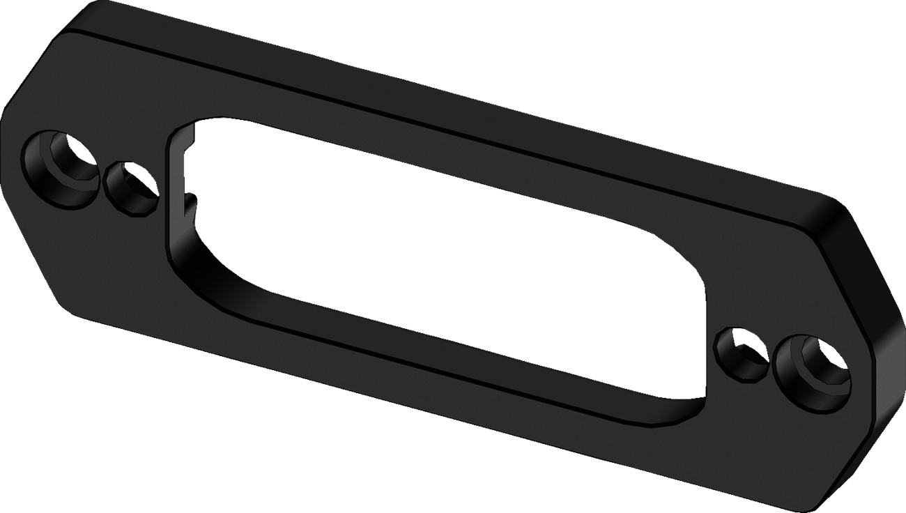 KFI PRODUCTS Fairlead Adapter - Centered / 1/2" / Polaris Ranger 4505-1192