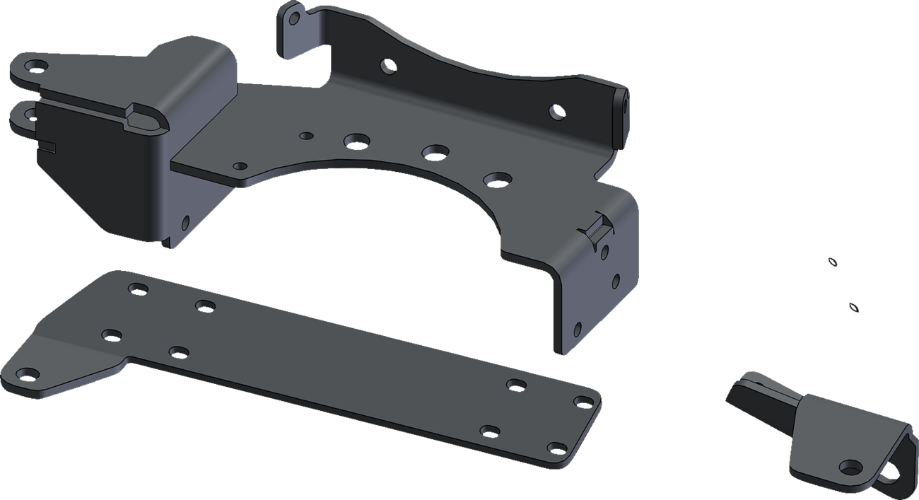 KFI PRODUCTS Plow Actuator Replacement Bracket Kit - Actuator Bracket Kit / UTV 4501-1121