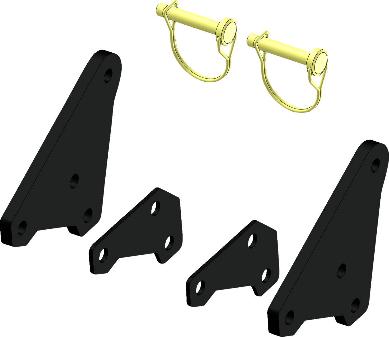 KFI PRODUCTS Plow Mount - Axis/Hisun 4501-1323
