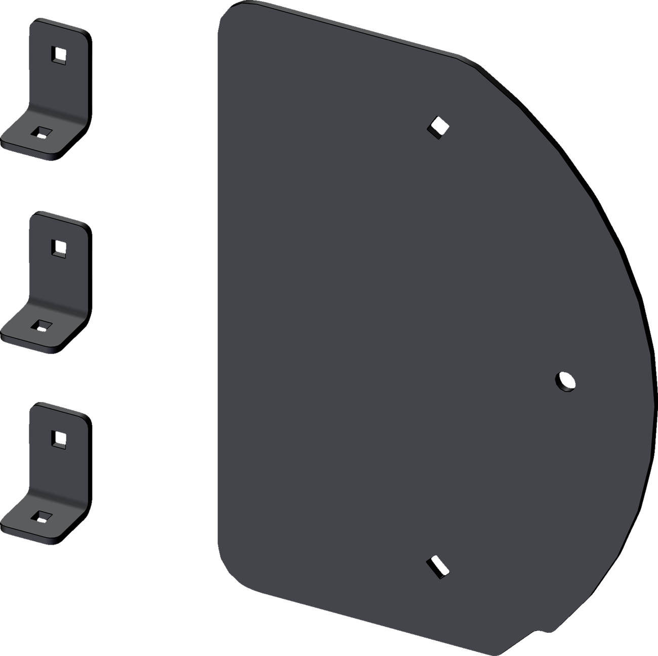 KFI PRODUCTS Plow Side Shield