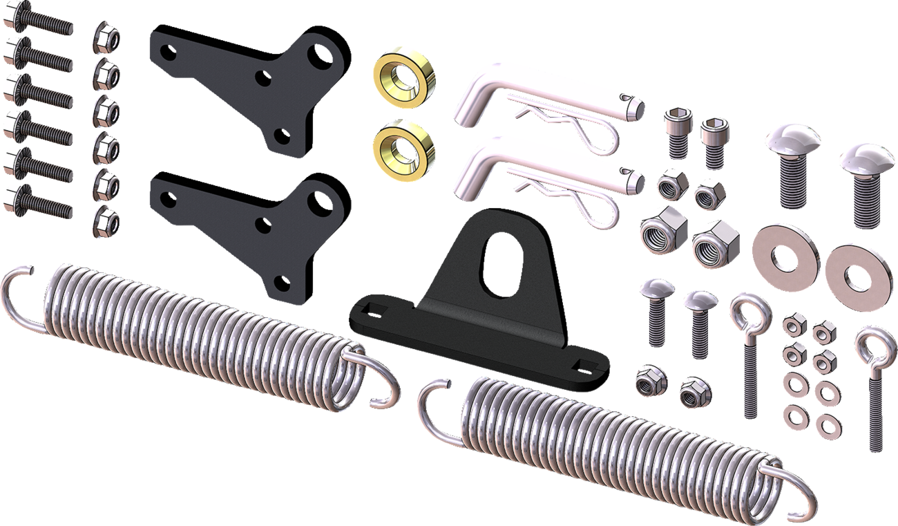 KFI PRODUCTS Push Tube Parts Kit - Square Push Tube Kit / UTV 4501-1173