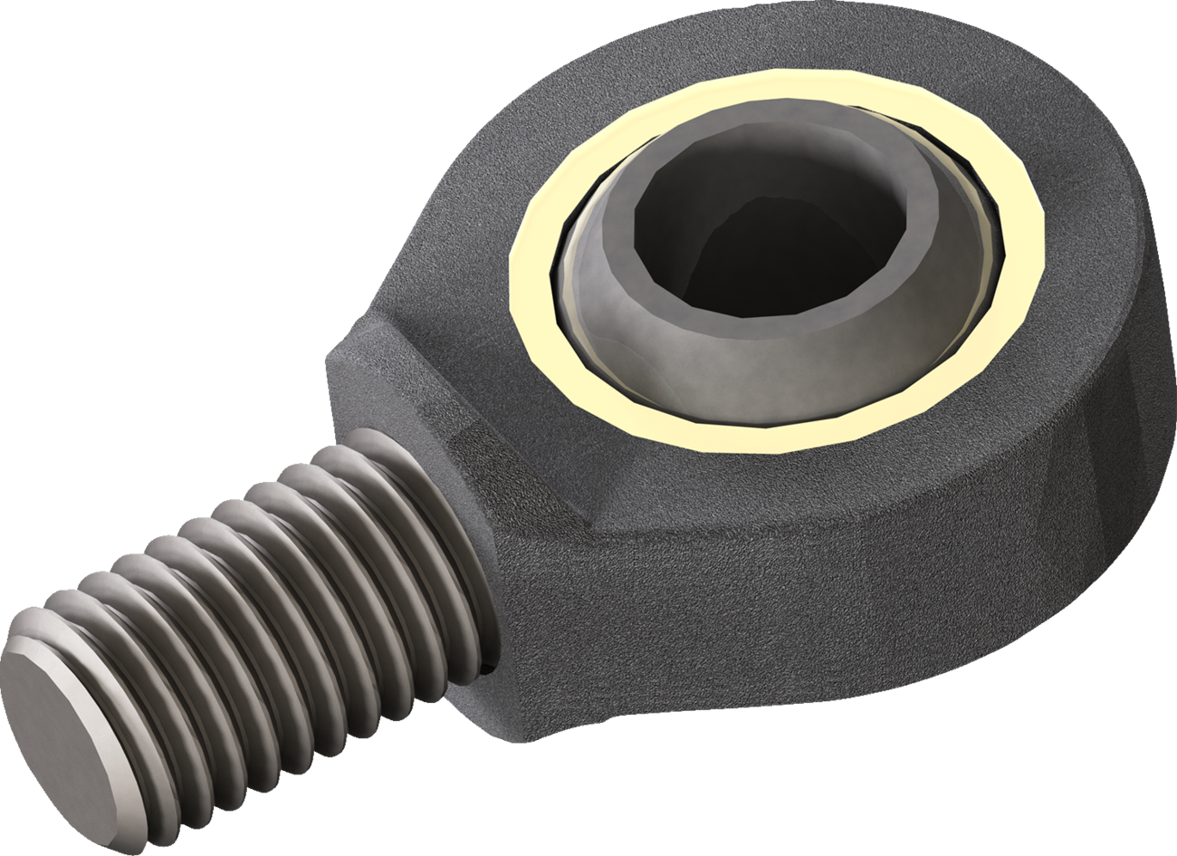 KFI PRODUCTS Rod End - Actuator Rod End Linkage / Black 4501-1124