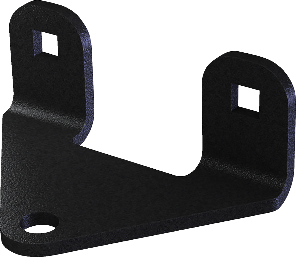 KFI PRODUCTS Tiger Tail Ball/Pin Hitch Adapter - Tiger Tail Ball/Pin Hitch Adaptor / Black 4505-1059