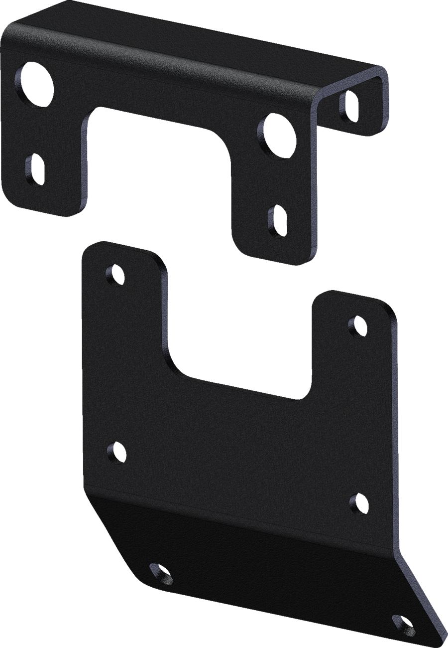 KFI PRODUCTS Winch Mount - Arctic Cat/Tracker 4505-0991