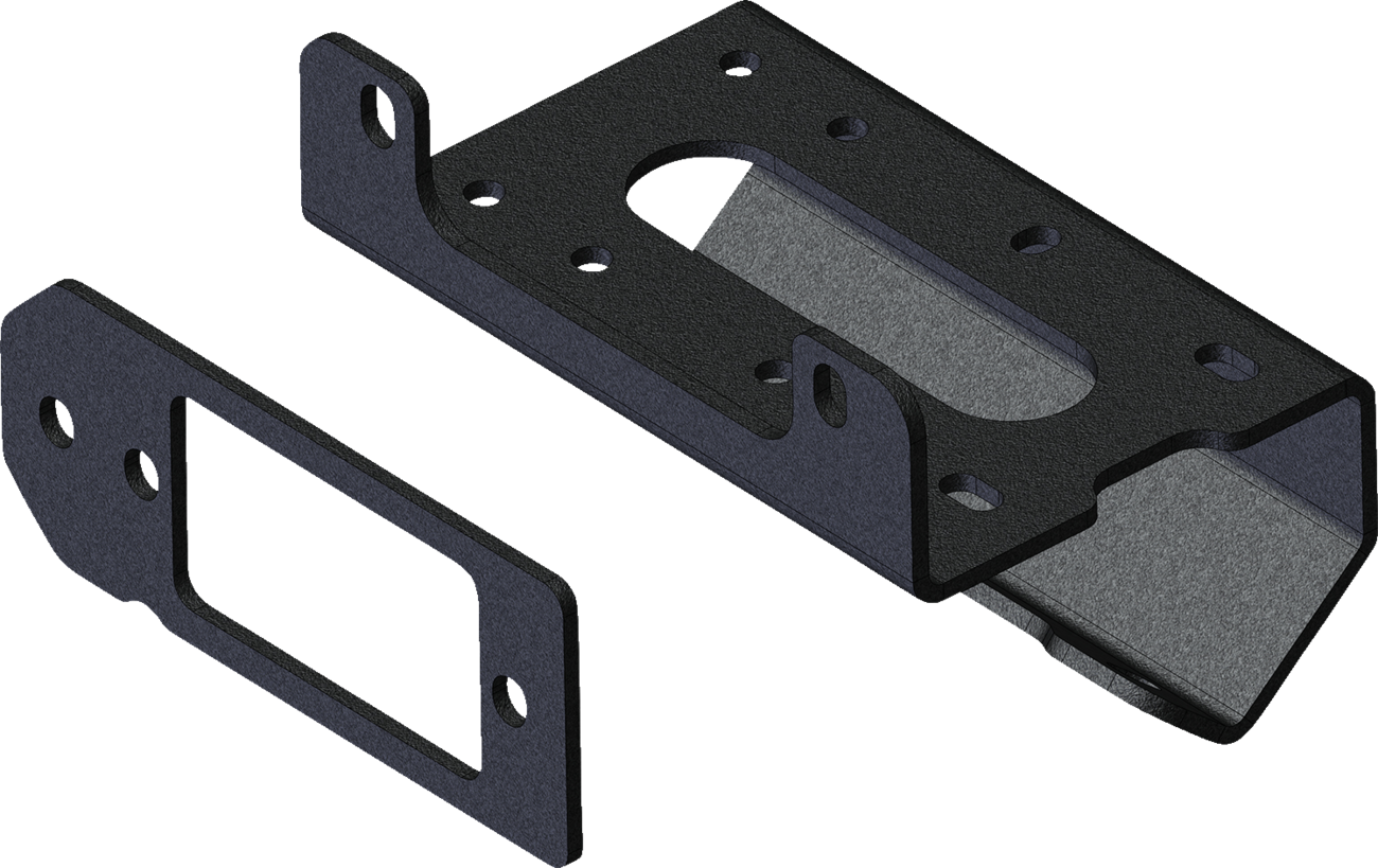 KFI PRODUCTS Winch Mount - Can-Am 4505-1004