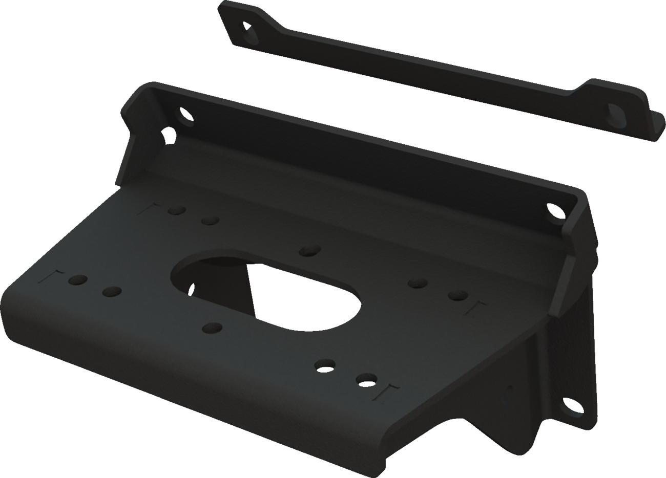 KFI PRODUCTS Winch Mount - Kawasaki 4505-1081