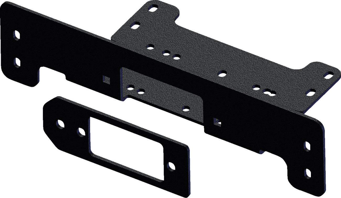 KFI PRODUCTS Winch Mount - Kawasaki Mule 4505-0990