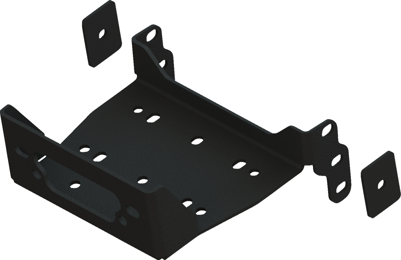 KFI PRODUCTS Winch Mount - Yamaha 4505-1084