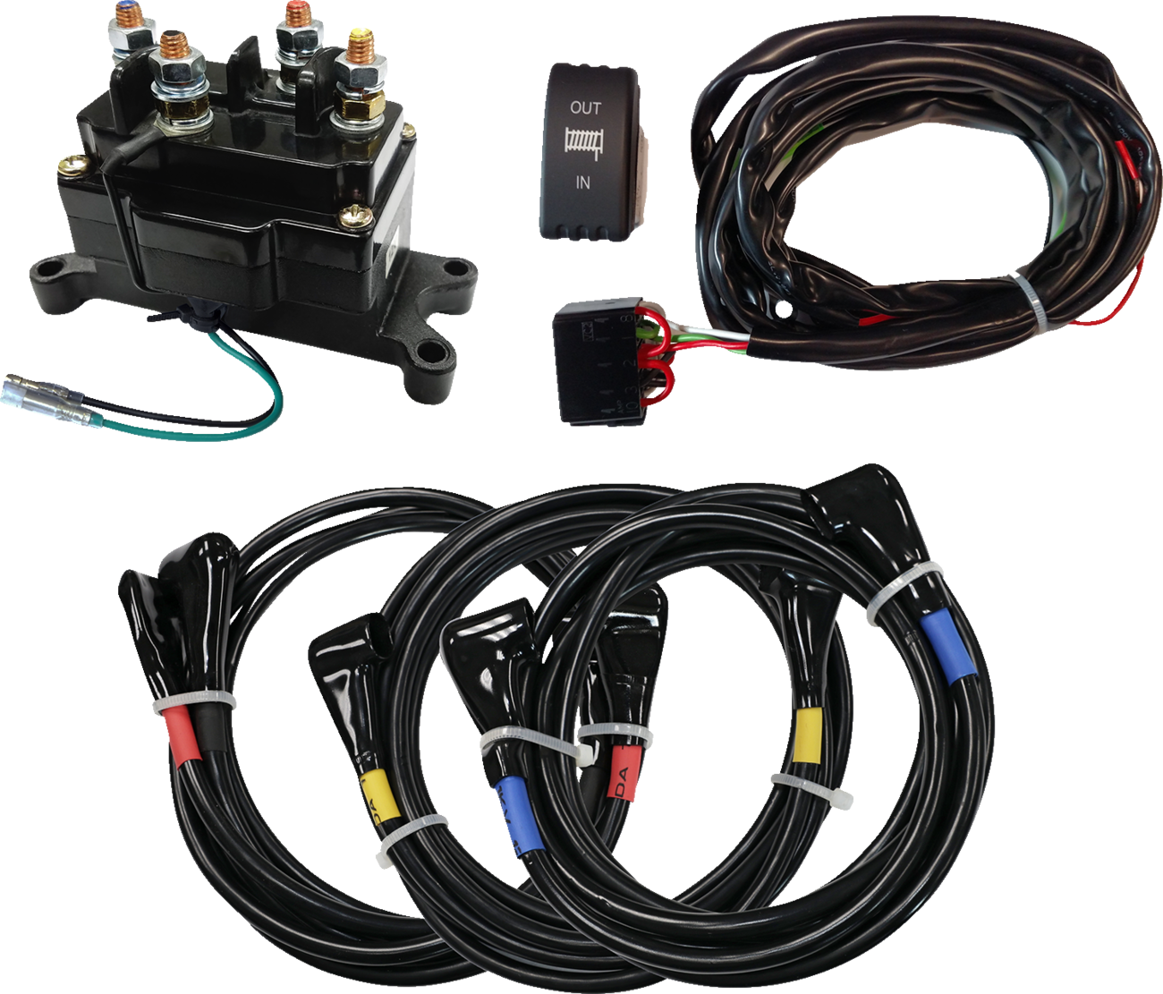 KFI PRODUCTS Winch Wiring Kit - Wiring Kit / Winch / Universal 2120-1537