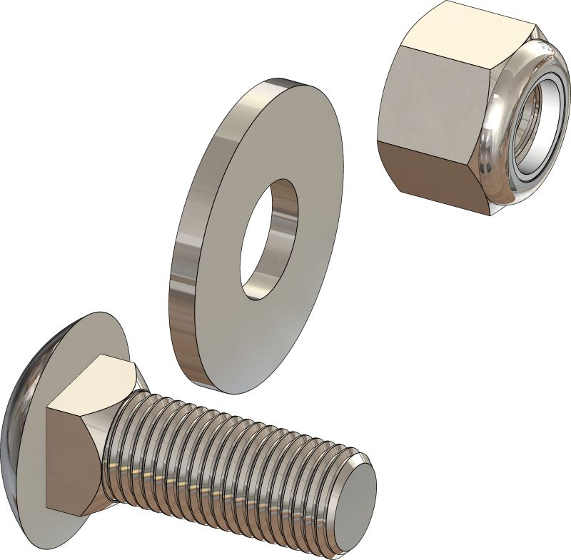 KFI Plow Pivot Hardware Kit - One Side - HK-195
