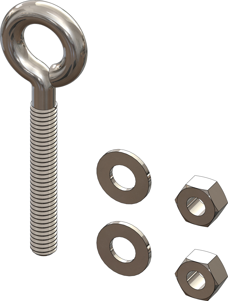 KFI Plow Spring Hardware Kit - One Side - HK-197