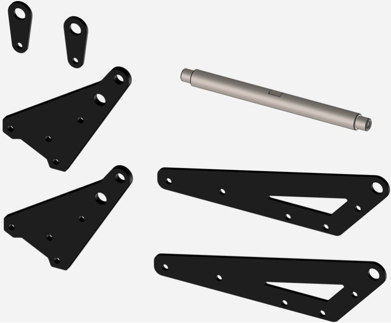 KFI Pro 2.0 Push Tube 5 in. Leveling Kit - 106325