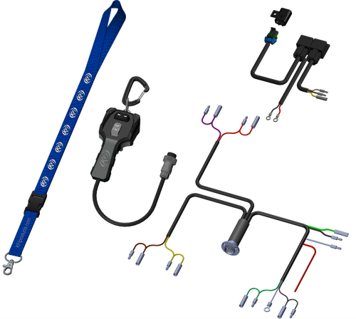 KFI Single Actuator Plow Control Hand Remote Kit - 106950