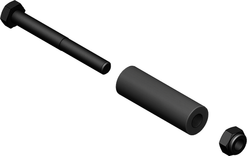 KFI Winch Receiver Carrier Mount - RK-POM-VS