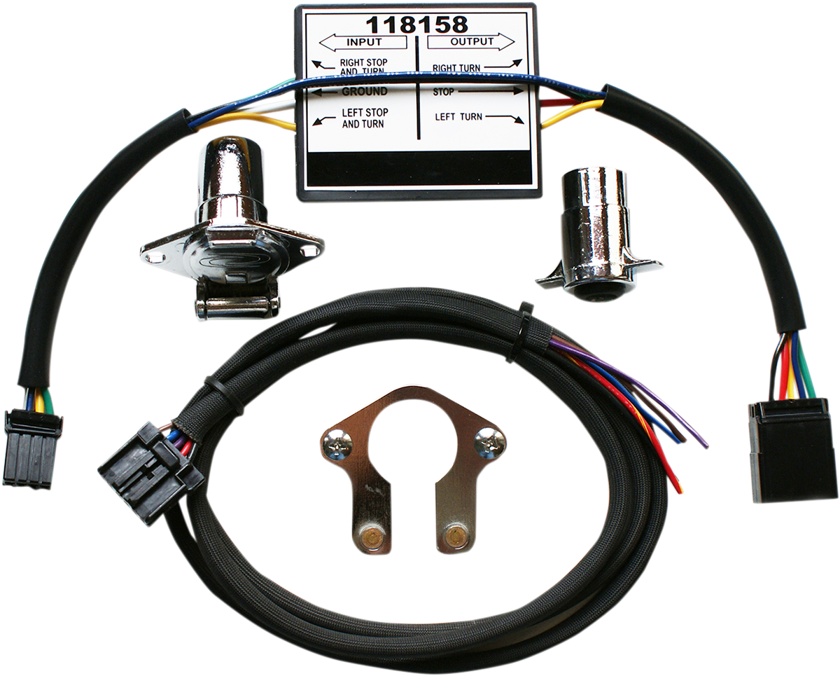 KHROME WERKS 4-Wire to 5-Wire Plug and Play Converter - 4 to 5 Wire Converter / FL '14+ 3902-0188