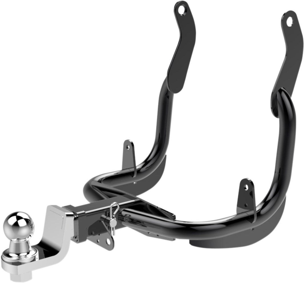 KHROME WERKS Receiver Trailer Hitch — High-Mount - Receiver Hitch / FLH 3902-0156