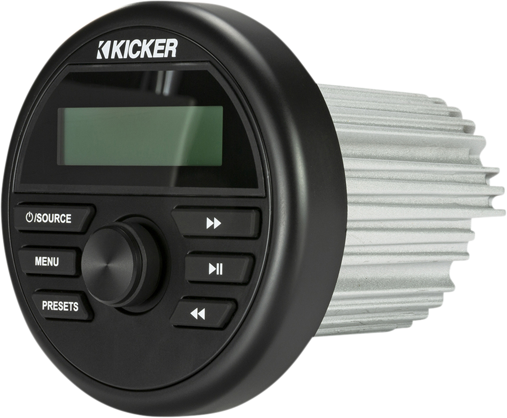 KICKER Media Center - Bluetooth Media Center / Round / Universal 4401-0262