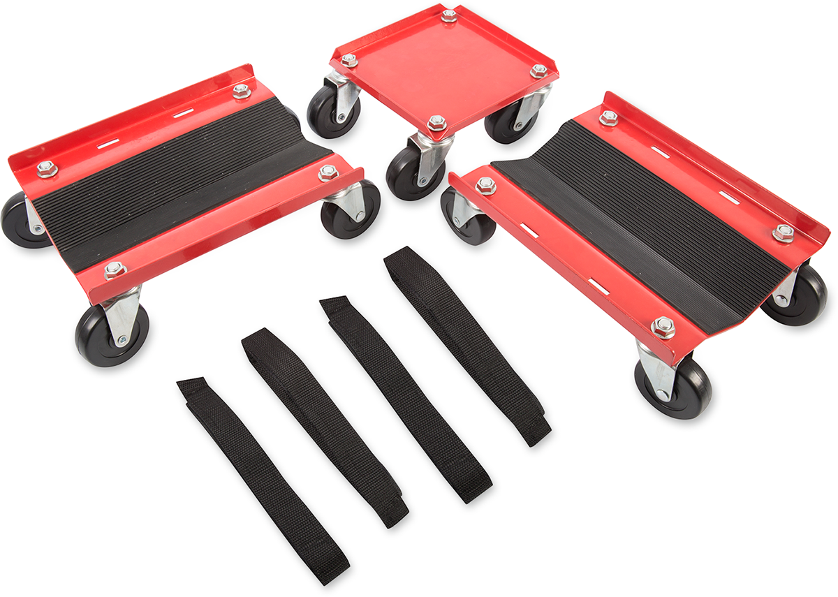 KIMPEX Sled Dolly Kit - Red/Black 4120-0037