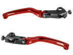 Bonamici Triumph Speed Triple 1200 RR/RS/RX Brake & Clutch Levers (2021+) (Red)