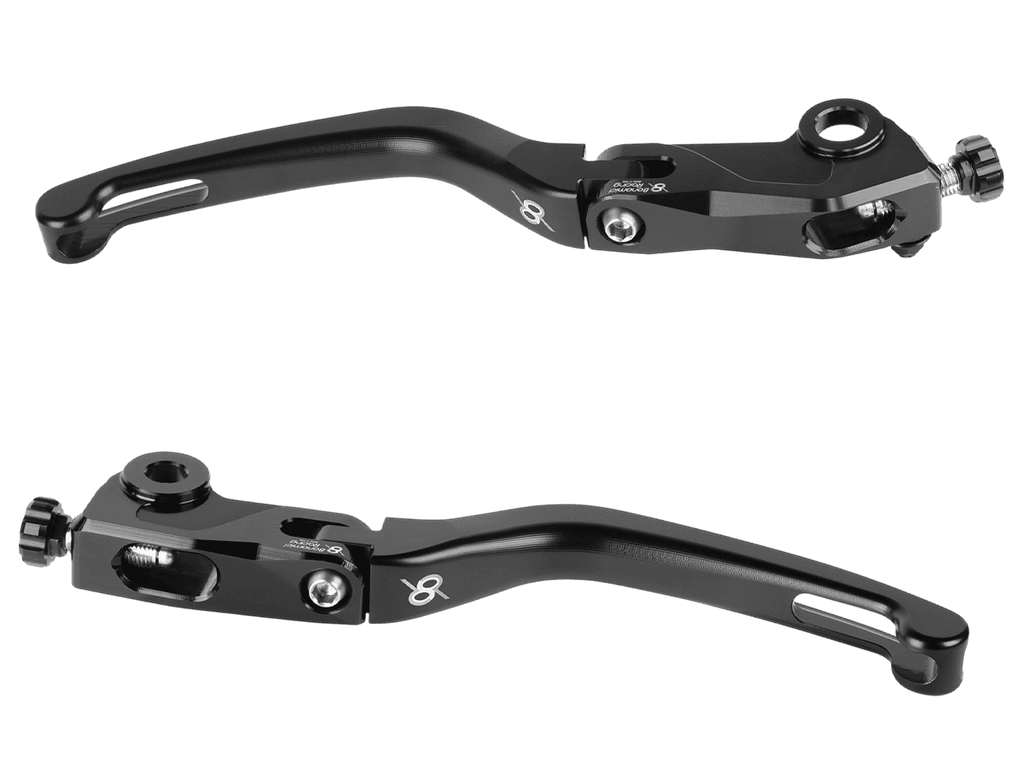 Bonamici Triumph Speed Triple 765 RS / Moto 2 Brake & Clutch Levers (2023+) (Black)