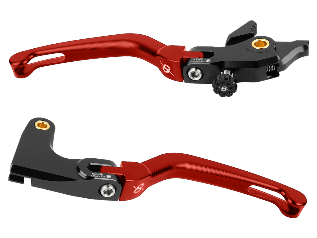 Bonamici Triumph Street Triple 765R Brake & Clutch Levers (2020+) (Red)