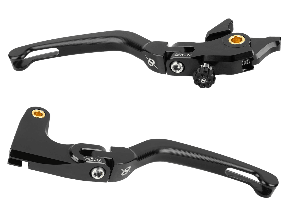 Bonamici Triumph Street Triple 765R Brake & Clutch Levers (2020+) (Black)