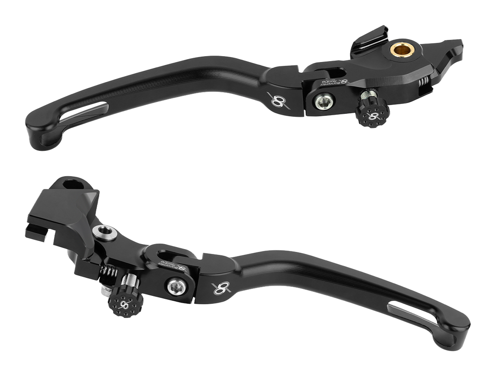 Bonamici Kawasaki Ninja ZX-4R/RR Brake & Clutch Levers (Black)