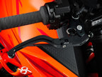 Bonamici KTM 1390 Super Duke R Brake & Clutch Levers (Black/Orange)