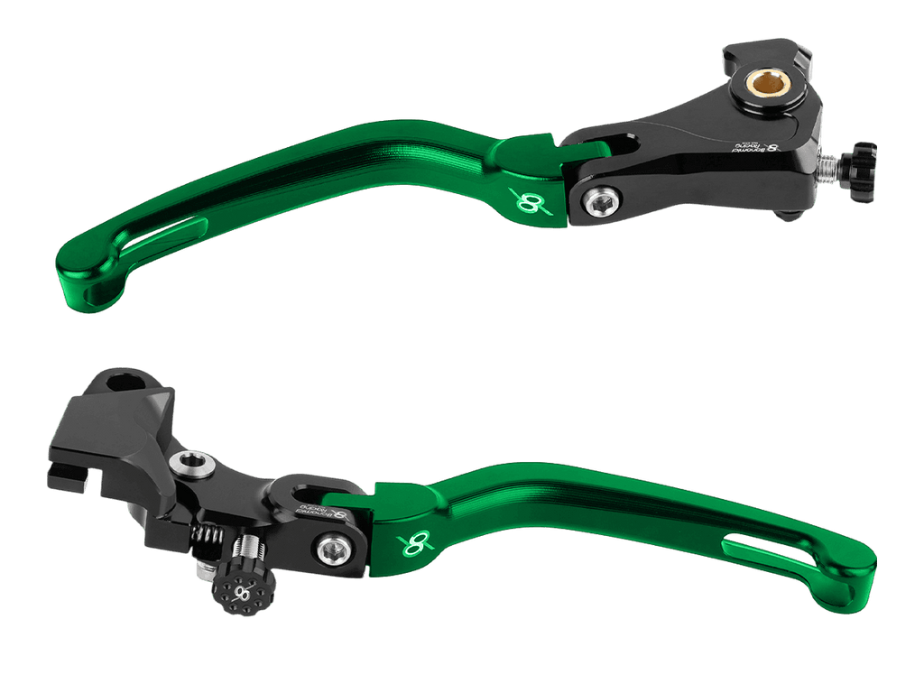 Bonamici Kawasaki Ninja ZX-6R Brake & Clutch Levers (2019+) (Green)
