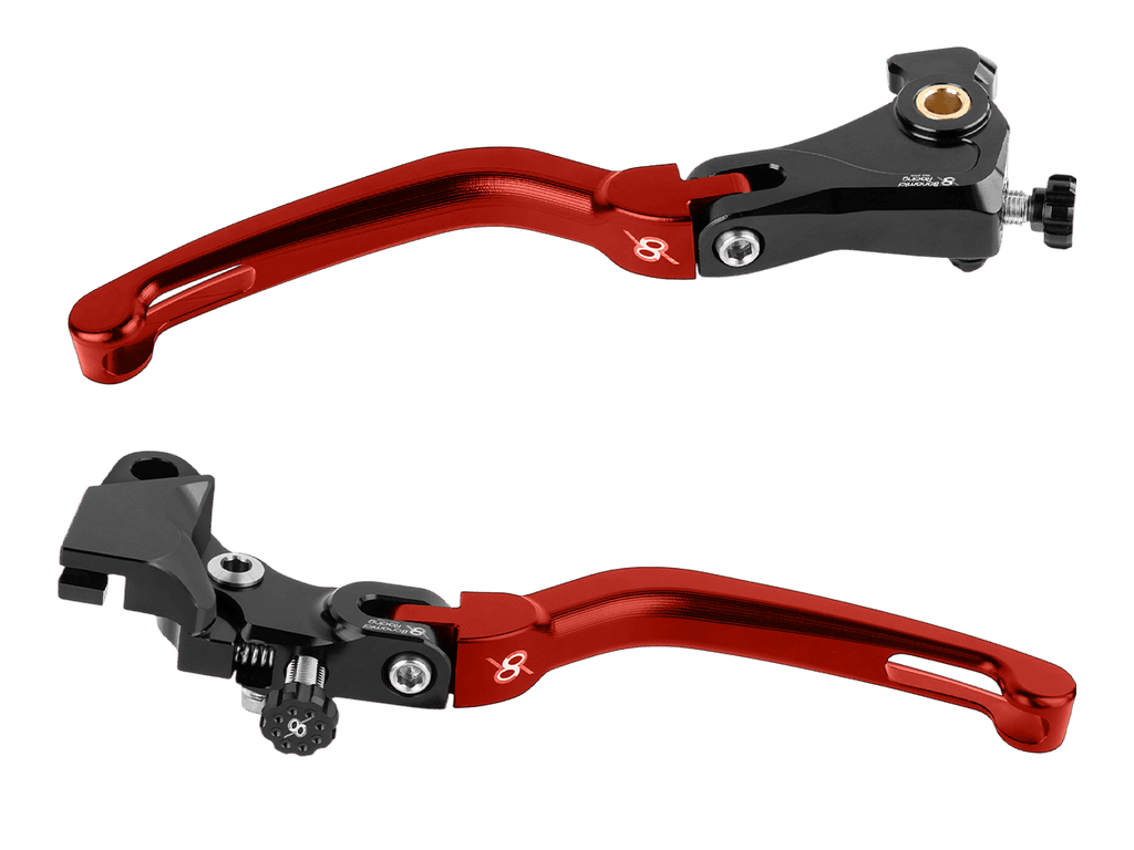 Bonamici Kawasaki Ninja ZX-6R Brake & Clutch Levers (2019+) (Red)