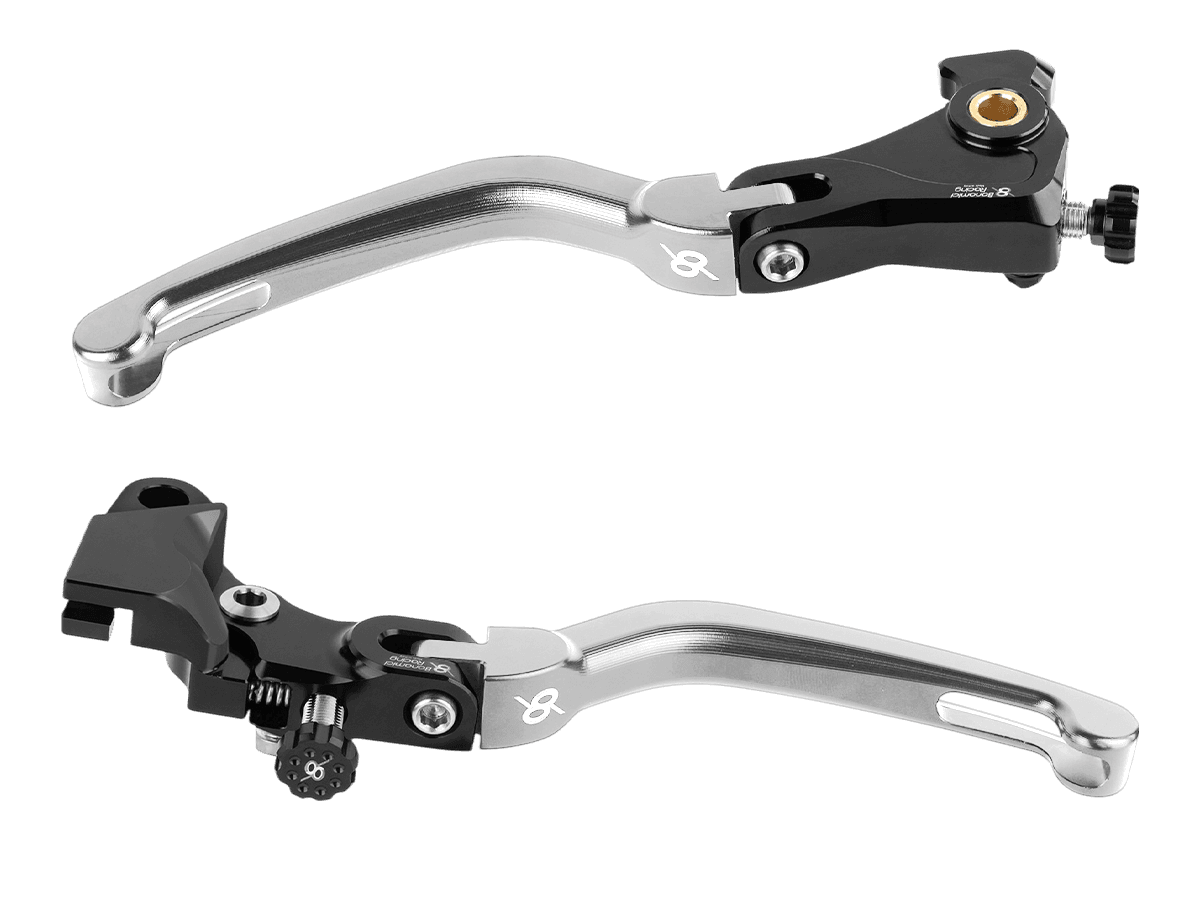 Bonamici Kawasaki Ninja ZX-6R Brake & Clutch Levers (2019+) (Silver)