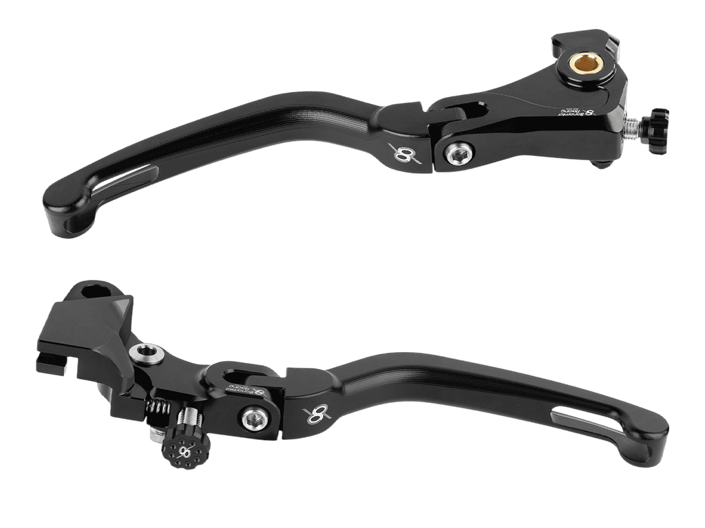 Bonamici Kawasaki Ninja ZX-6R Brake & Clutch Levers (2019+) (Black)