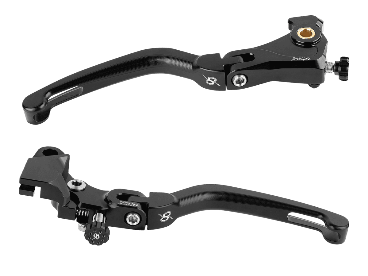 Bonamici Kawasaki Ninja ZX-6R Brake & Clutch Levers (2019+) (Black)