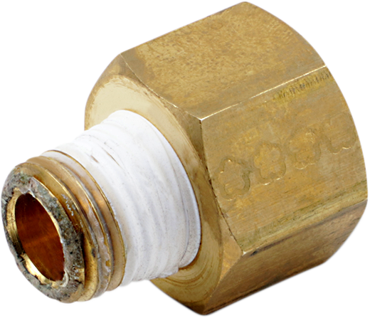 KLEINN NPT Air Fitting Reducer - Adapter / Hex / 3/8" Female / 1/4" Male 0363-0104