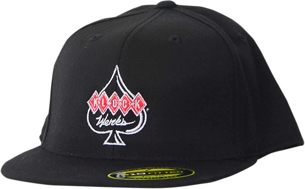 KLOCK WERKS Center Logo Premium Flexfit® Hat - Flexfit® Hat / Black / Large/XL 2501-2302
