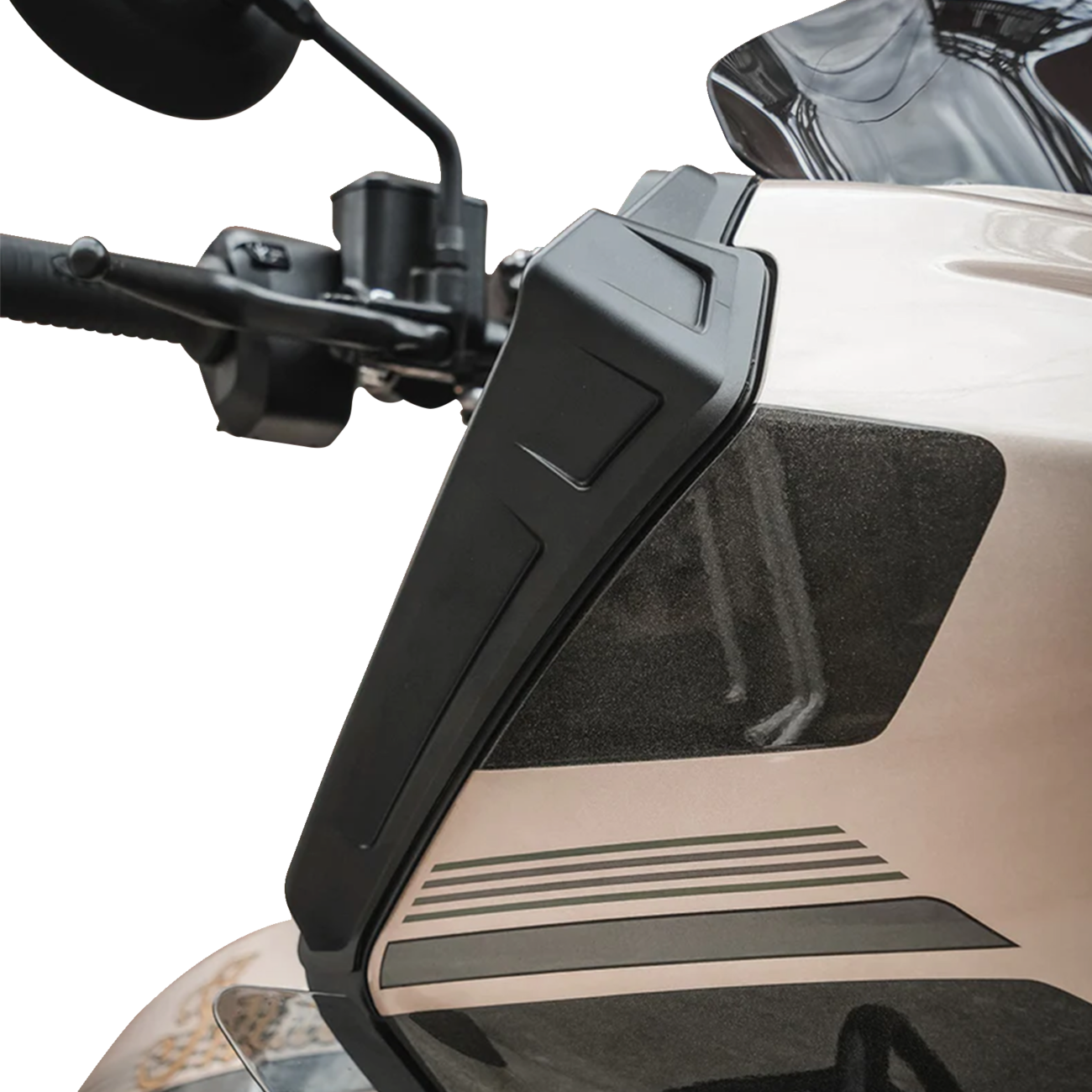KLOCK WERKS Flare® Wings - Black / '20-'25 Indian 2350-0577